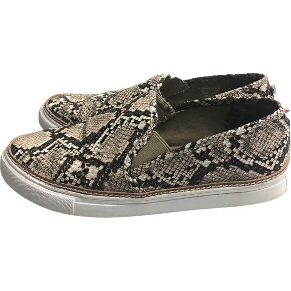 Steve Madden Jalia Snakeprint Sip On Sneakers - Picture 2 of 9